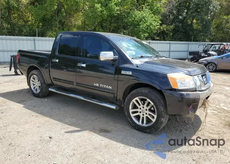 2011 Nissan Titan S z USA, uszkodzony, nr VIN 1N6BA0ED9BN319790